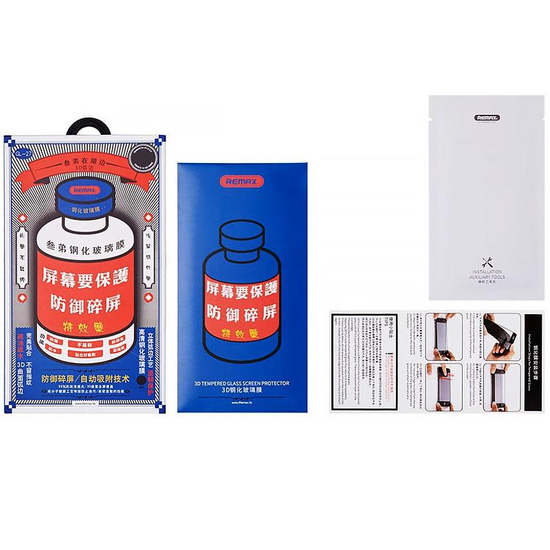 Захисне скло Remax 3D (GL-27) для Apple iPhone 17 Pro Max (6.9) на малюнкі №4