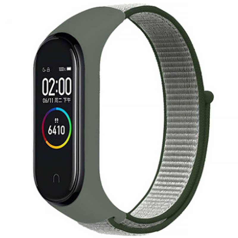 Ремінець Nylon New для Xiaomi Mi Band 3/4/5/6/7 на малюнкі №1