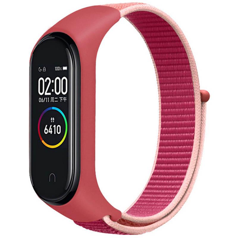 Ремінець Nylon New для Xiaomi Mi Band 3/4/5/6/7 на малюнкі №1