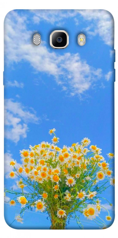 Чехол itsPrint Sky flowers для Samsung J510F Galaxy J5 (2016), цветы, купить оптом с доставкой