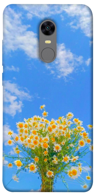 Чохол itsPrint Sky flowers для Xiaomi Redmi 5 Plus / Redmi Note 5 (Single Camera), квіти, купити оптом з доставкою