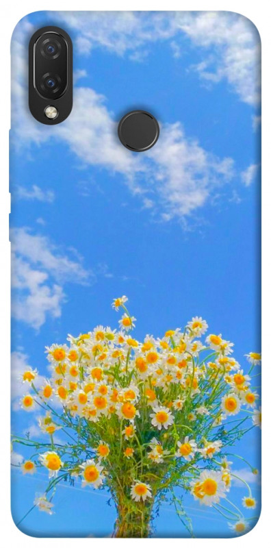 Чехол itsPrint Sky flowers для Huawei P Smart+ (nova 3i), цветы, купить оптом с доставкой