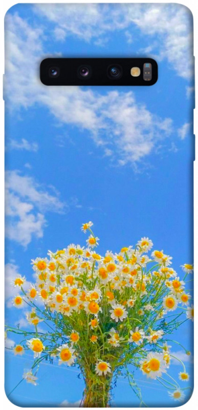 Чехол itsPrint Sky flowers для Samsung Galaxy S10, цветы, купить оптом с доставкой