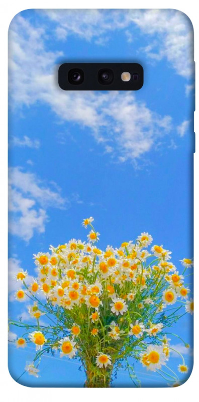 Чохол itsPrint Sky flowers для Samsung Galaxy S10e, квіти, купити оптом з доставкою