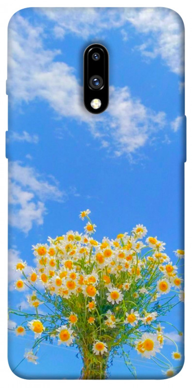 Чехол itsPrint Sky flowers для OnePlus 7, цветы, купить оптом с доставкой
