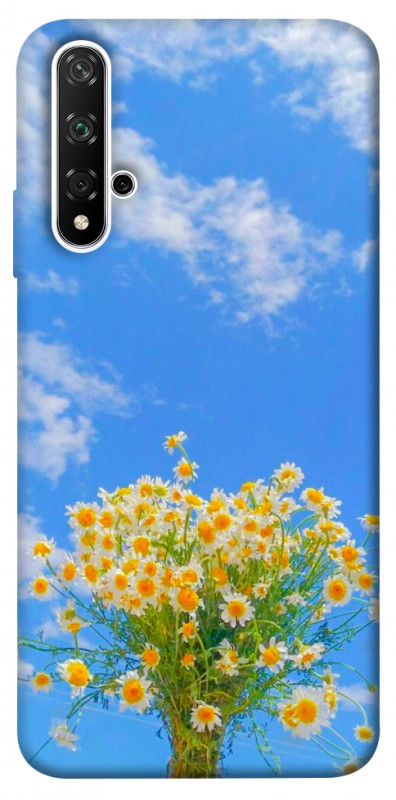 Чехол itsPrint Sky flowers для Huawei Honor 20 / Nova 5T, цветы, купить оптом с доставкой