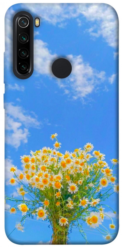 Чехол itsPrint Sky flowers для Xiaomi Redmi Note 8, цветы, купить оптом с доставкой