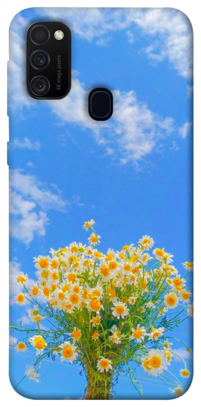 Чехол itsPrint Sky flowers для Samsung Galaxy M30s / M21, цветы, купить оптом с доставкой
