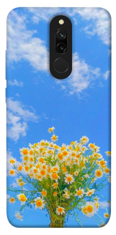 Чехол itsPrint Sky flowers для Xiaomi Redmi 8, цветы, купить оптом с доставкой