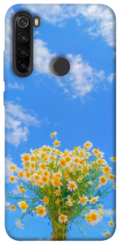 Чехол itsPrint Sky flowers для Xiaomi Redmi Note 8T, цветы, купить оптом с доставкой