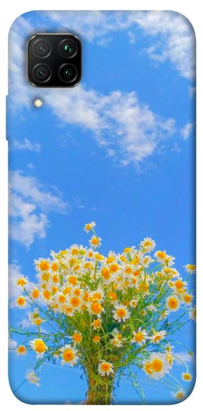 Чехол itsPrint Sky flowers для Huawei P40 Lite, цветы, купить оптом с доставкой
