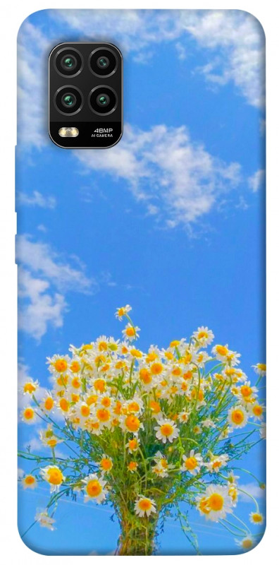 Чехол itsPrint Sky flowers для Xiaomi Mi 10 Lite, цветы, купить оптом с доставкой