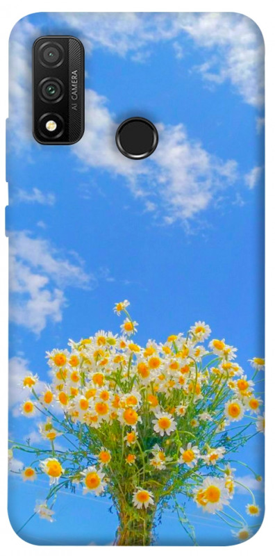Чехол itsPrint Sky flowers для Huawei P Smart (2020), цветы, купить оптом с доставкой