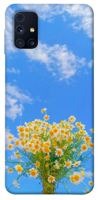 Чехол itsPrint Sky flowers для Samsung Galaxy M31s, цветы, купить оптом с доставкой