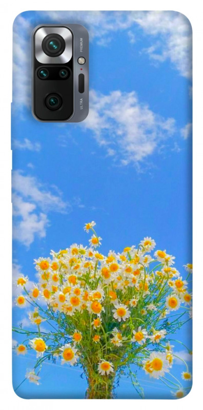 Чехол itsPrint Sky flowers для Xiaomi Redmi Note 10 Pro, цветы, купить оптом с доставкой