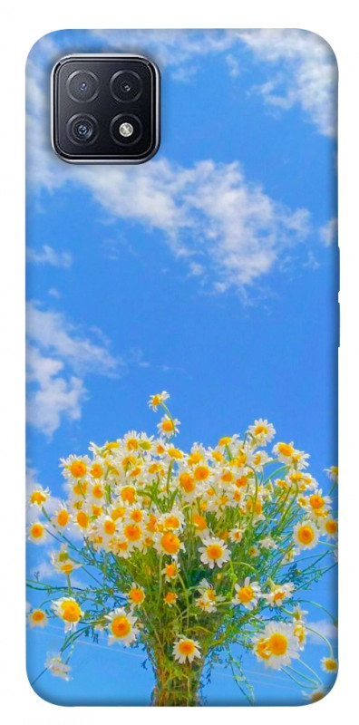 Чехол itsPrint Sky flowers для Oppo A73, цветы, купить оптом с доставкой