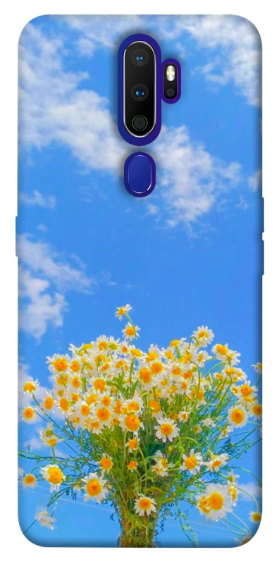 Чехол itsPrint Sky flowers для Oppo A5 (2020) / Oppo A9 (2020), цветы, купить оптом с доставкой
