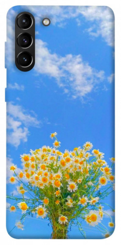 Чехол itsPrint Sky flowers для Samsung Galaxy S21+