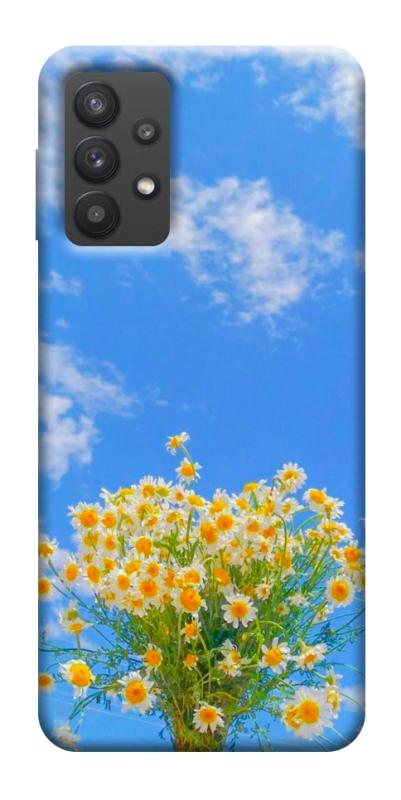 Чехол itsPrint Sky flowers для Samsung Galaxy A32 (A326B) 5G, цветы, купить оптом с доставкой