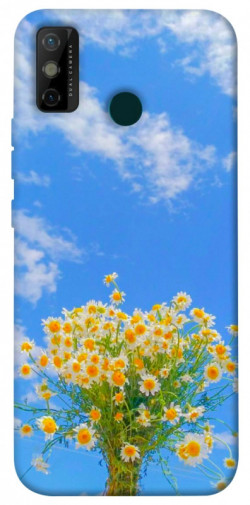 Чохол itsPrint Sky flowers для TECNO Spark 6 Go