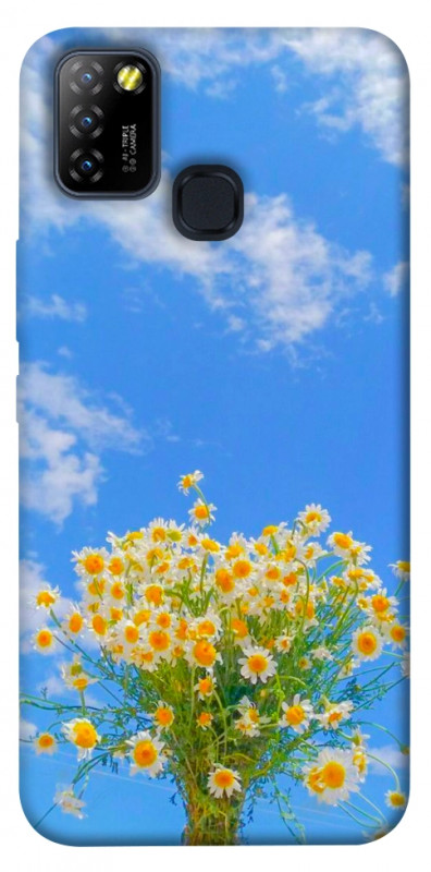 Чехол itsPrint Sky flowers для Infinix Hot 10 Lite, цветы, купить оптом с доставкой