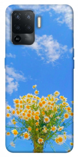 Чехол itsPrint Sky flowers для Oppo Reno 5 Lite