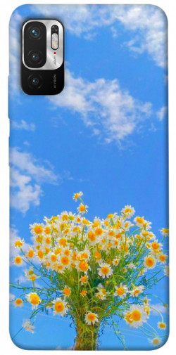 Чехол itsPrint Sky flowers для Xiaomi Redmi Note 10 5G