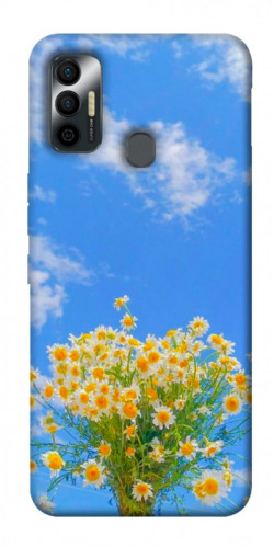 Чехол itsPrint Sky flowers для TECNO Spark 7