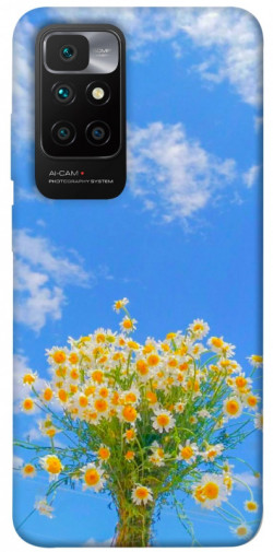 Чехол itsPrint Sky flowers для Xiaomi Redmi 10