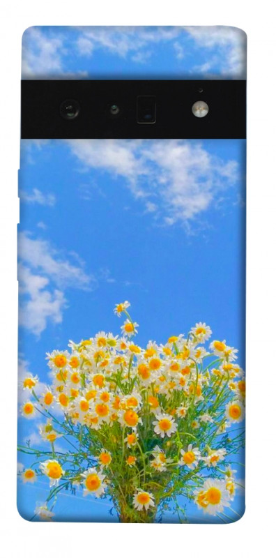 Чехол itsPrint Sky flowers для Google Pixel 6 Pro, цветы, купить оптом с доставкой