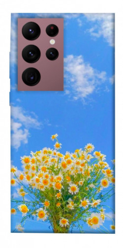 Чехол itsPrint Sky flowers для Samsung Galaxy S22 Ultra