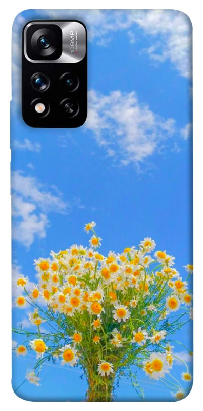 Чехол itsPrint Sky flowers для Xiaomi Poco M4 Pro 5G, цветы, купить оптом с доставкой