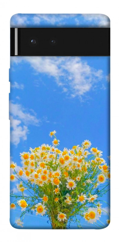 Чехол itsPrint Sky flowers для Google Pixel 6, цветы, купить оптом с доставкой
