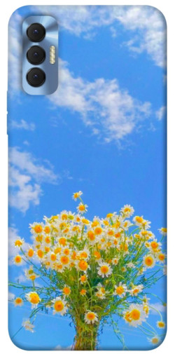 Чохол itsPrint Sky flowers для TECNO Spark 8P