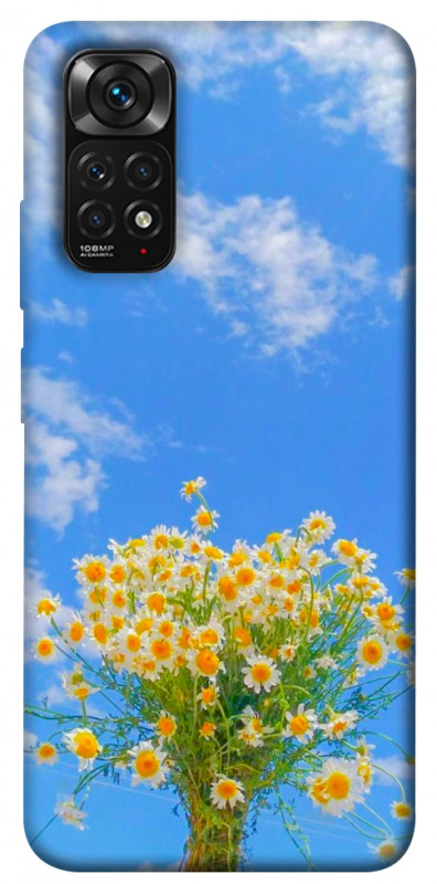 Чехол itsPrint Sky flowers для Xiaomi Redmi Note 11 (Global) / Note 11S, цветы, купить оптом с доставкой