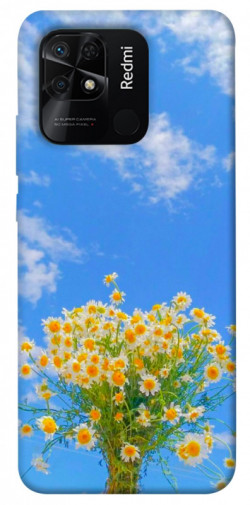Чехол itsPrint Sky flowers для Xiaomi Redmi 10C