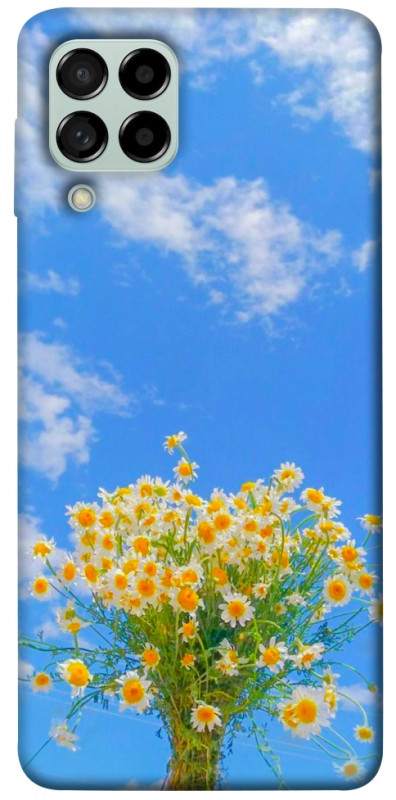 Чехол itsPrint Sky flowers для Samsung Galaxy M53 5G, цветы, купить оптом с доставкой