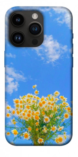 Чохол itsPrint Sky flowers для Apple iPhone 14 Pro (6.1")