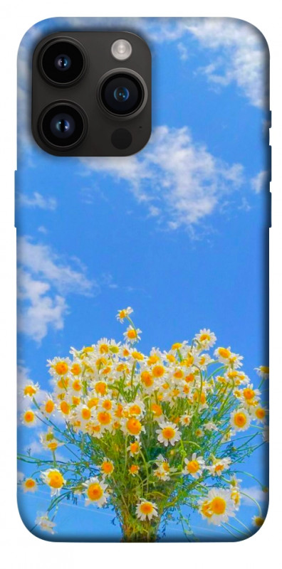 Чехол itsPrint Sky flowers для Apple iPhone 14 Pro Max (6.7"), цветы, купить оптом с доставкой
