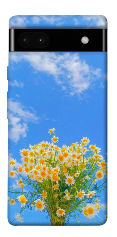 Чехол itsPrint Sky flowers для Google Pixel 6a, цветы, купить оптом с доставкой