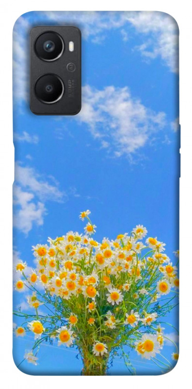 Чехол itsPrint Sky flowers для Oppo A96, цветы, купить оптом с доставкой