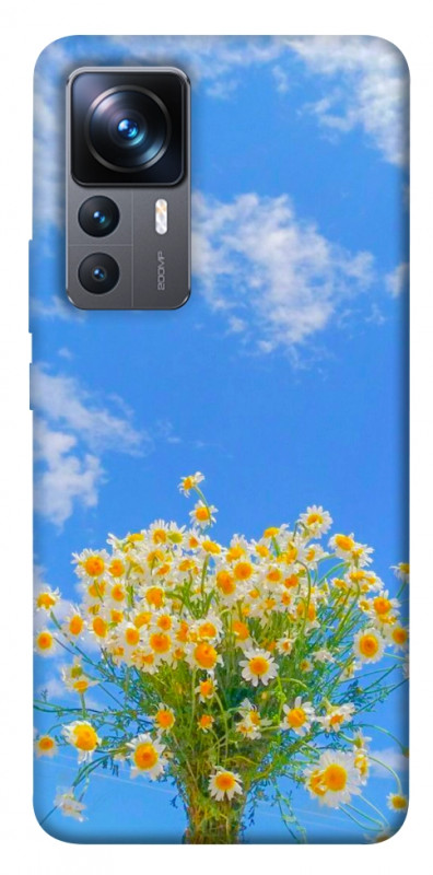 Чехол itsPrint Sky flowers для Xiaomi 12T / 12T Pro, цветы, купить оптом с доставкой