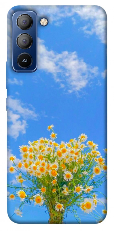 Чехол itsPrint Sky flowers для TECNO Pop 5 LTE, цветы, купить оптом с доставкой