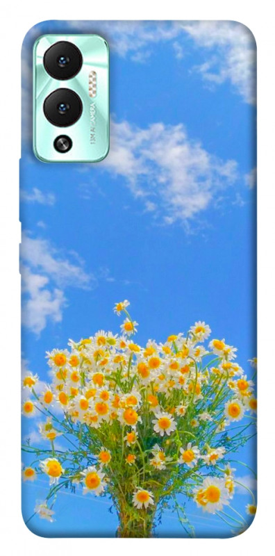 Чехол itsPrint Sky flowers для Infinix Hot 12 Play, цветы, купить оптом с доставкой