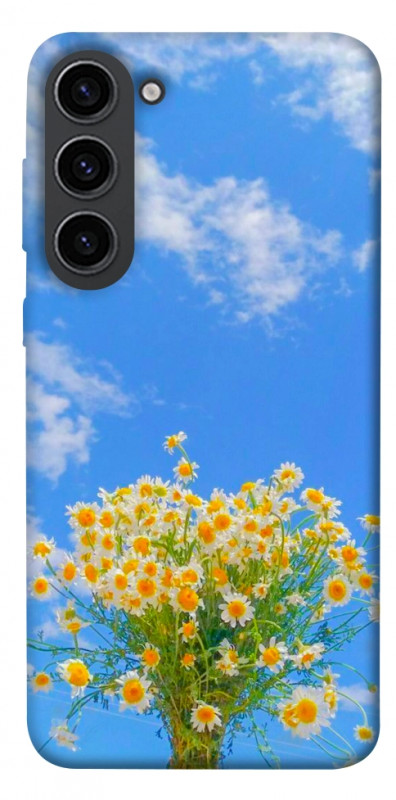 Чехол itsPrint Sky flowers для Samsung Galaxy S23, цветы, купить оптом с доставкой