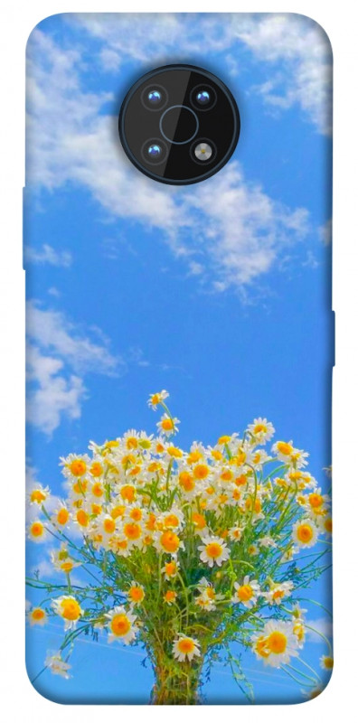 Чехол itsPrint Sky flowers для Nokia G50, цветы, купить оптом с доставкой