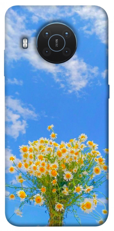 Чехол itsPrint Sky flowers для Nokia X10 / X20, цветы, купить оптом с доставкой