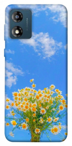 Чехол itsPrint Sky flowers для Motorola Moto E13