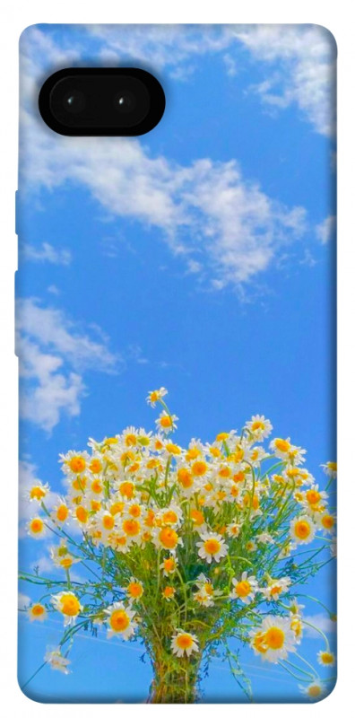 Чехол itsPrint Sky flowers для Google Pixel 7a, цветы, купить оптом с доставкой