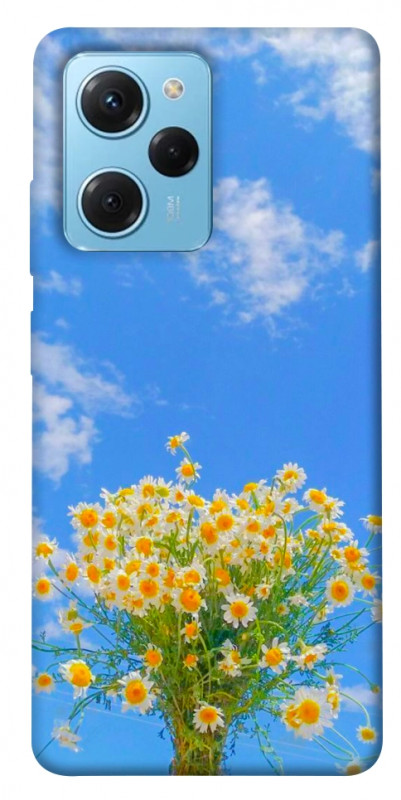 Чехол itsPrint Sky flowers для Xiaomi Poco X5 Pro 5G, цветы, купить оптом с доставкой